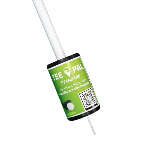Tee Pal Golf Ball Teeing Device for Seniors with Bending Issues White