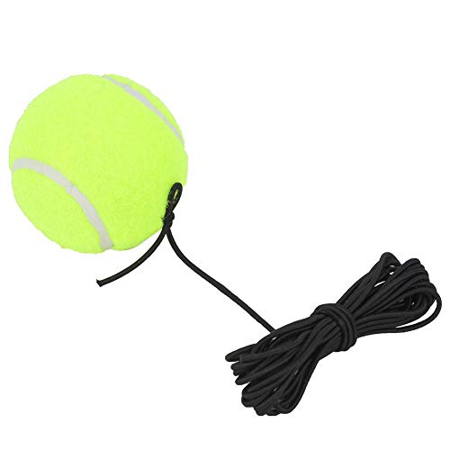 yafa Tennis Training Ball Solo Tennis Trainer Singles Training Self-Study Practice Ball with 4 Meter Elastic Rubber Stringfor Tennis Beginner