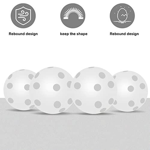 Adwikoso 100 Pack Plastic Golf Training Balls with 2 Golf Ball Tees– Airflow Hollow Golf Balls for Indoor Putting Green, Backyard Outdoor Practice Equipment