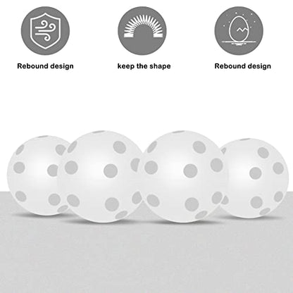 Adwikoso 100 Pack Plastic Golf Training Balls with 2 Golf Ball Tees– Airflow Hollow Golf Balls for Indoor Putting Green, Backyard Outdoor Practice Equipment