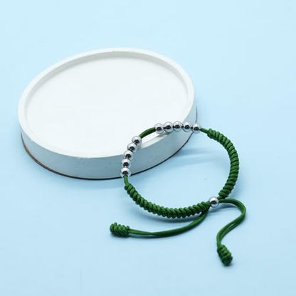 Premium Golf Stainless Steel 10 Bead Score Counter Bracelet, Golf Stroke Count Bracelet, Resizable Easy Adjust Golf Round Scoring Tracker, Durable Stylish Golf Accessory - style: Lime