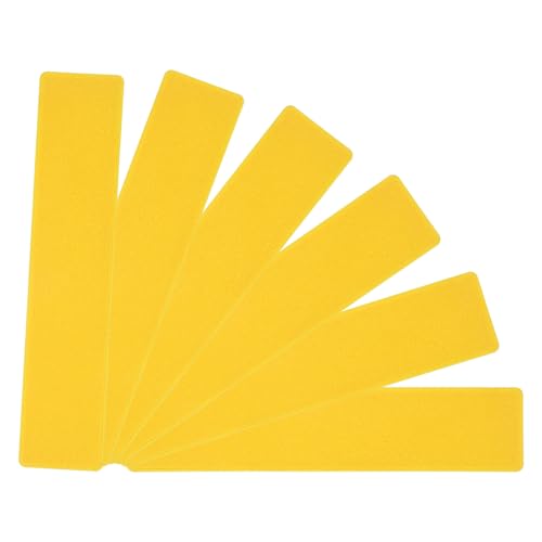 PATIKIL Court Line Marker, Mini Pickleball Court Markers Portable Marking Kit Temporary Boundary for Basketball Badminton Volleyball Outdoor Sports - color: Yellow