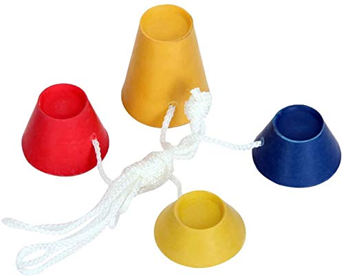 Rubber Winter Golf Tees Indoor Multi-Coloured with Different Heights -16 Pcs - size: 12mm, 17mm, 22mm, 37mm