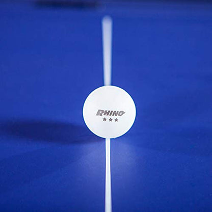 Champion Sports 3 Star Table Tennis Ball Pack – Tournament Size, 40mm Seamless, CTTA & ITTA Approved - style: Pack of 6 (White)