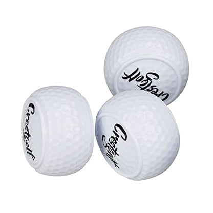 Youngy Flat Shaped Golf Ball Putting Training Aid Portable Golf Practice Ball Lightweight Golf Training Balls Accessories