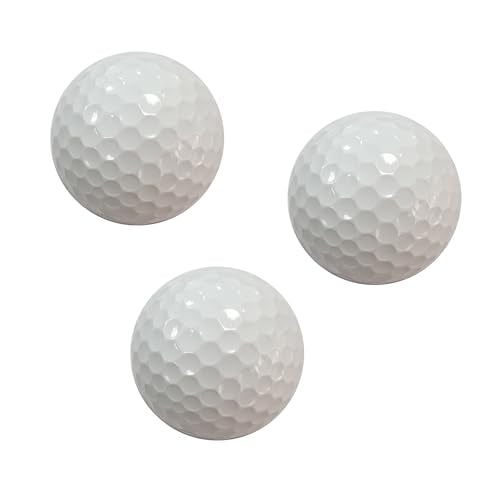 Golf Balls Pro Golf Balls, 3-Piece Urethane Cover Golf Ball for Distance and Straighter Shots, 85 Compression