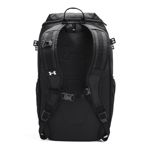 Under Armour Unisex-Adult Utility Baseball Backpack Print, (003) Black / / White, One Size Fits All - color: (003) Black / / White