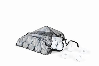 Clean Green Golf Balls Recycled Used Vice Golf Ball Mix - Good Condition Graded Balls - Includes GolfBalls and Mesh Carrying Bag