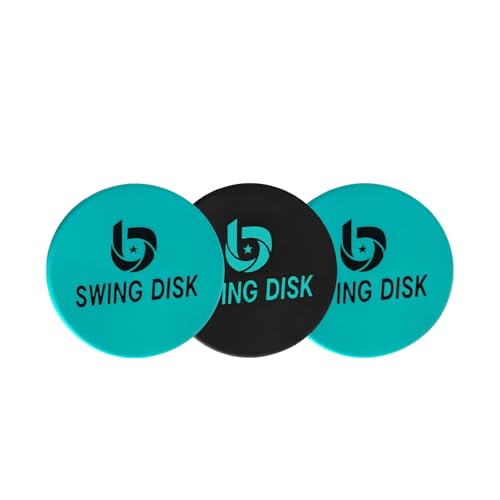 Bandit Sports Swing Disk Baseball Swing Trainer, Baseball Hitting Trainer Disks for Improving Baseball Swing, Baseball Training Equipment to Analyze Swing and Improve Batting Mechanics - size: Pack of 3