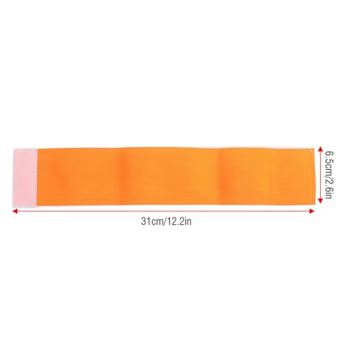 VGEBY Captain Armband, Outdoor Adjustable Player Bands Armband Football Captain Armband (Orange) Armbands Lime Green Armband Lime Green Armband Armband Armband Soccer - color: As Picture Shown