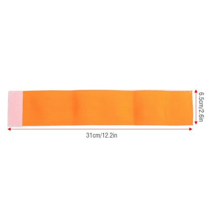 VGEBY Captain Armband, Outdoor Adjustable Player Bands Armband Football Captain Armband (Orange) Armbands Lime Green Armband Lime Green Armband Armband Armband Soccer - color: As Picture Shown