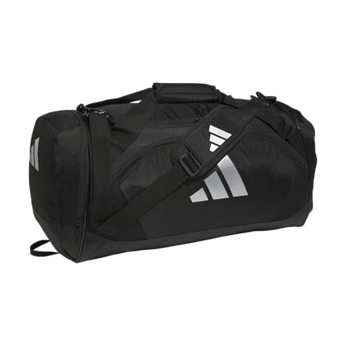 adidas Team Issue Duffel Bag – Durable for Sports & Travel - color: Black/White/2
