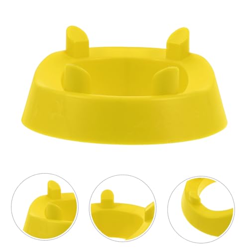 BESPORTBLE 2pcs Rugby Kicking Tee Football Holder Stand for Youth Adults Secure Display for Sports Balls Yellow Training Equipment