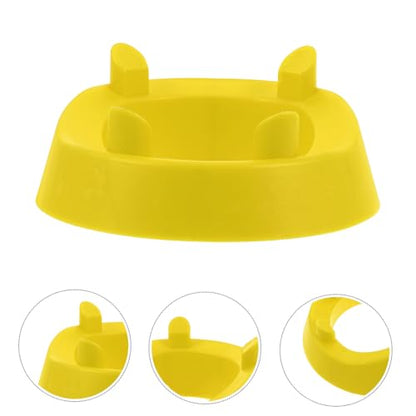 BESPORTBLE 2pcs Rugby Kicking Tee Football Holder Stand for Youth Adults Secure Display for Sports Balls Yellow Training Equipment