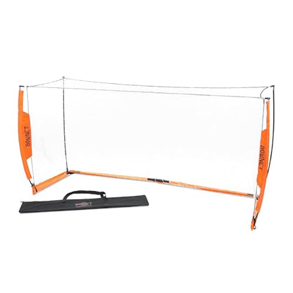Bownet Portable Soccer Goal – Folding Pop Up Soccer Goal Net for Backyard Training & Practice, Durable Steel Frame, Easy Setup, Carry Bag Included - size: 4 x 8 ft