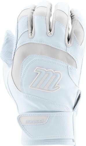 Marucci MARUCCI Signature Youth Batting Glove V4 - color: WHITE/WHITE, size: Youth Large