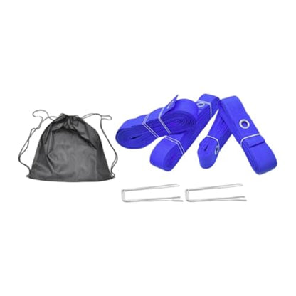 4X Beach Volleyball Lines for Sand Marking Sand Accessories Match Competition Volleyball Boundary Cords for Park Outdoor