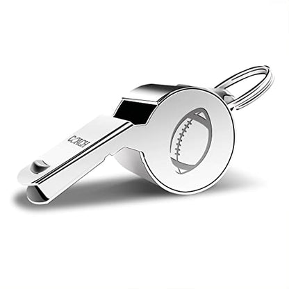 Whistle Thank You Football Gifts for Coaches Teachers Whistle Emergency Coach Referee Lifeguard Loud Whistle for Men Women Referees Coaches Sports Coaches Whistle with Lanyard Cheer Coach Gift.