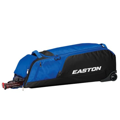Easton | Dugout | Baseball & Fastpitch Softball | Wheeled Bag | Multiple Colors - color: Royal