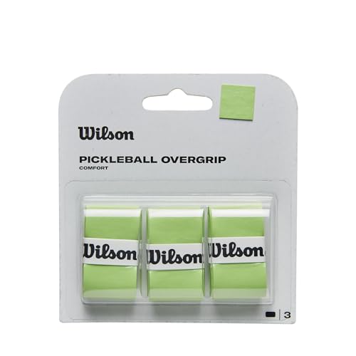 WILSON Pickleball Paddle Overgrips - 3 Pack - color: Green