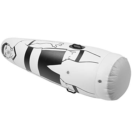 RiToEasysports Soccer Training Kick Defender, Portable Soccer Dummy Goalkeepr Inflatable Football Training for Football Practice Equipment