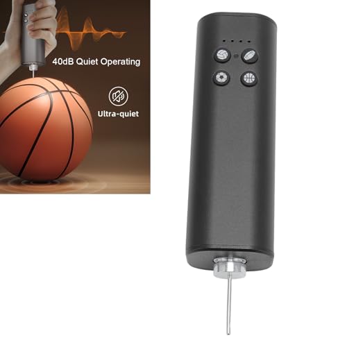 AYNEFY Electric Ball Pump, Fast Inflation with 4 Professional Modes Portable Sports Balls Pump Automatic Ball Air Pump for Soccer Football Basketball Volleyball