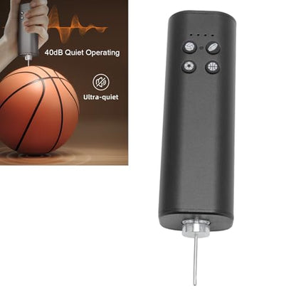 AYNEFY Electric Ball Pump, Fast Inflation with 4 Professional Modes Portable Sports Balls Pump Automatic Ball Air Pump for Soccer Football Basketball Volleyball