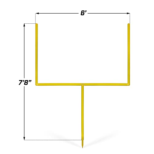 GoSports Football Field Goal Post - 6 or 8 ft Backyard Football Game - style: 8 ft PRO