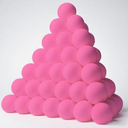 XIPEGPA Table Tennis Balls 30 or 80 Pack Ping Pong Balls 40 mm Entertainment Plastic Balls for Game Party Sports Activities Fun Games Handicrafts Pet Toy
