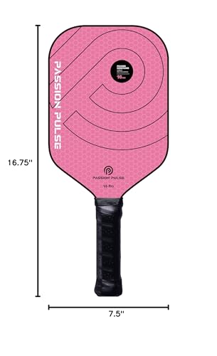Pickleball Paddles 2026,Carbon Fiber Pickleball Paddle,16mm T700 High Grit & Spin, Professional Pickle Ball Paddles Set Designed for Ultimate Spin & Consistency