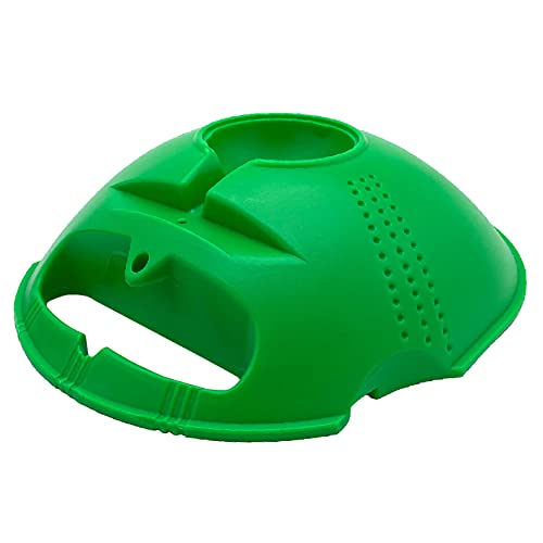 Tennis Trainer Rebound Baseboard Self Training Equipment Rebounder with 2 String Tennis Balls - color: Green