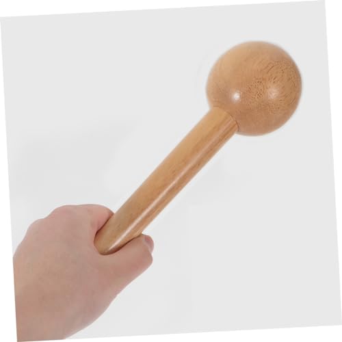Holibanna 2Pcs Portable Wooden Baseball Glove Mallet Softball Glove Break Tool with Extended Handle for Easy Use for Shaping Loosening Finger