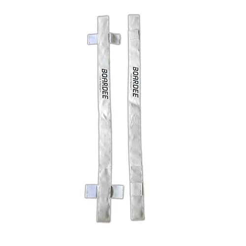 Volleyball Net Antenna Sleeves – Secure Hook and Loop Strap System for Stable Fit – Durable PU Leather with Storage Pocket – Indoor Beach Volleyball Accessories (No Antennas Included)