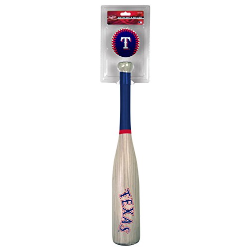 MLB Texas Rangers Grandslam Bat and Ball, Blue