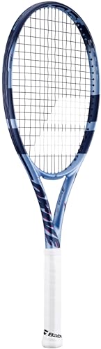 Babolat Pure Drive Team 11th Gen Tennis Racquet Strung with 16g Syn Gut at Mid-Range Tension - color: Natural String, size: 4 1/4" Grip