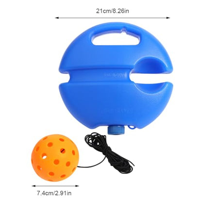 Match Buddy Pickleball Trainer,MatchBuddy Pickleball Training, Pickle Ball Rebound Practice Ball with String, Tennis Training Tool, Pickleball Equipment (Orange+2balls)