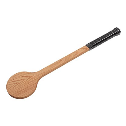 Estink Tennis Sweet Pointer, Red Oak Tennis Pointer Spoon Wood Sweet Pointer Trainer Racket Swing Practice Training Aid with Storage Bag for Sports Accurate Swing Practice
