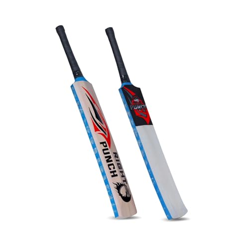 Cricket Bat for Tape Ball and Tennis Ball, Wooden, Short Handle, Adult and Kids Size - size: Kids