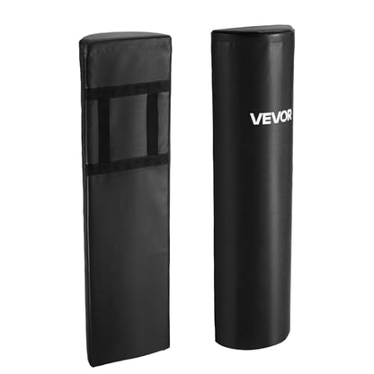 VEVOR PVC Step Over Dummy, High-Density Sponge Blocking Pad Equipment, Heavy Duty Tackle Dummies with Handles, Great for Footwork Drills Sports Training Practice - size: 2PC 42*12inch