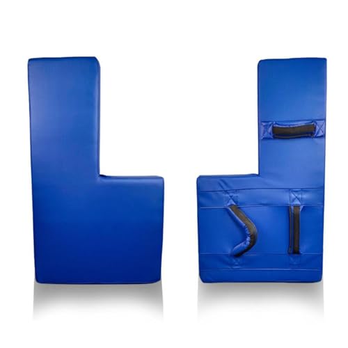 Basketball Blocking Pad Training Equipment with Padded Blocking Guard Dribbling Device and Control Board PU Leather Suitable for