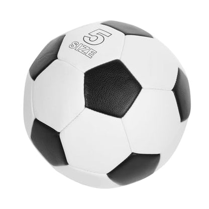 Toddmomy Size 5 Training Soccer Ball Pu Machine Sewn Sturdy Outdoor Football and Adults Practice Match Play