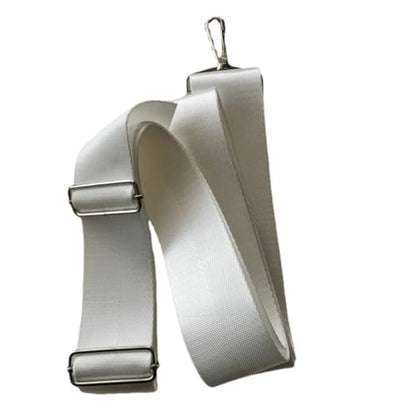 Tennis Net Center Strap White Colour Standard Match Type Net in The Middle of The Separation Adjustable Belt Center Net Belt, Brown