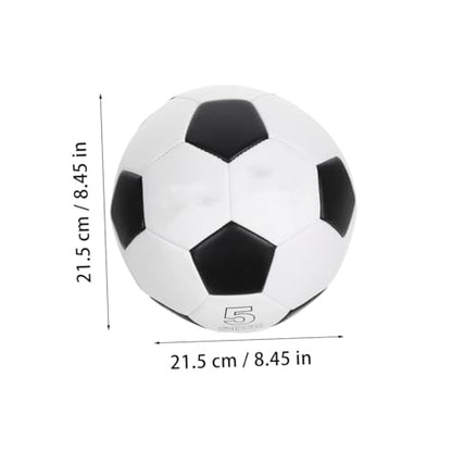 GALPADA Training Soccer Ball Size 5 Pu Machine-Stitched Outdoor Football for Adults and Youth Practice Sports Equipment