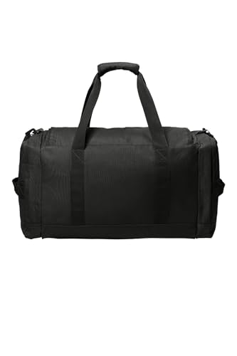 Tactical Gear bag Heavy Duty Duffel Gym bag/Tactical Backpack Custom Embroidered with your own text (Black - Duffel Bag) - color: Black - Duffel Bag