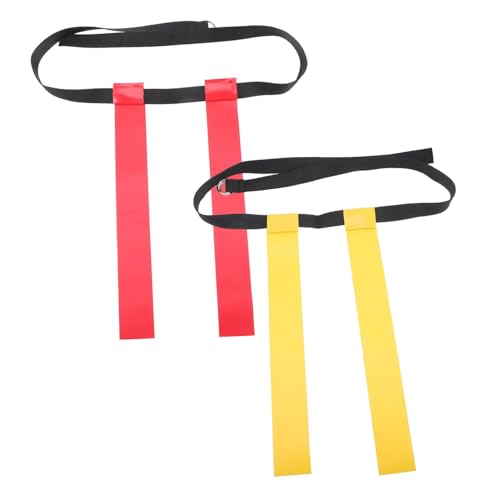 BESPORTBLE Football Streamer Flag Football Kit Outdoor Flag Youth Flag Football Belts Flag Football Flags Rugby