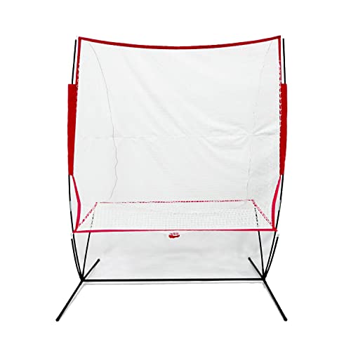 Nets for Tennis Ball Machine(10lb),Ball Recycling Net Also for Baseball/Golf/Cricket(Diameter<2.95in),Portable and Easy to Disassemble;Solo Practice Tennis Indoor&Outdoor(New)