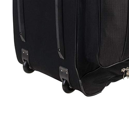 Champion Sports Wheeled Equipment Bag – Large Rolling Sports Gear Bag for Baseball, Football & Travel