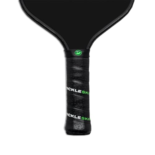 Bread and Butter Replacement Grips for Pickleball Paddles Textured Grip, Black and White