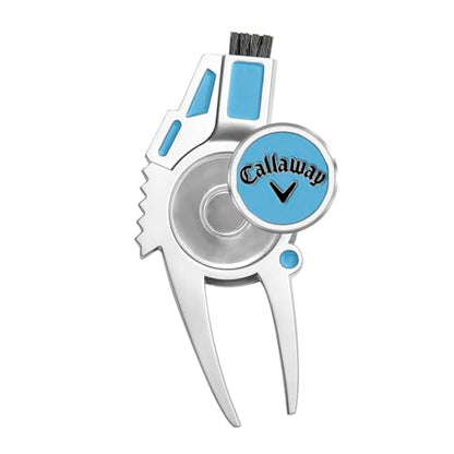 Callaway 4-in-1 Golf Divot Repair Tool - color: Carolina Blue