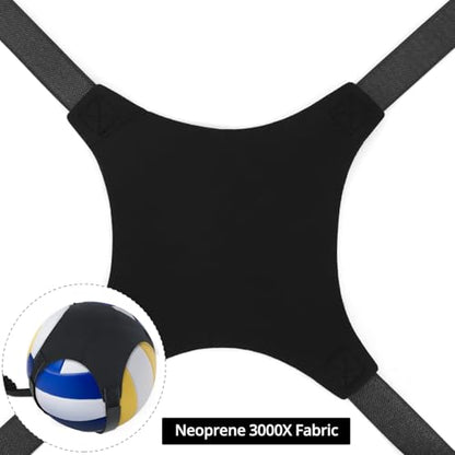 QWORK Rebounder Training Equipment, Volleyball Rebounder with Neoprene 3000X Technology – Ball Return Trainer for Volleyball, Soccer, Basketball, Water Polo